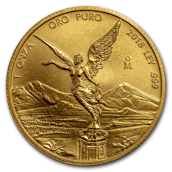 2018 Mexico 1 oz Gold Libertad BU 2018 Mexico 1 oz Gold Libertad BU
